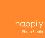 happilyフォトスタジオ ロゴ